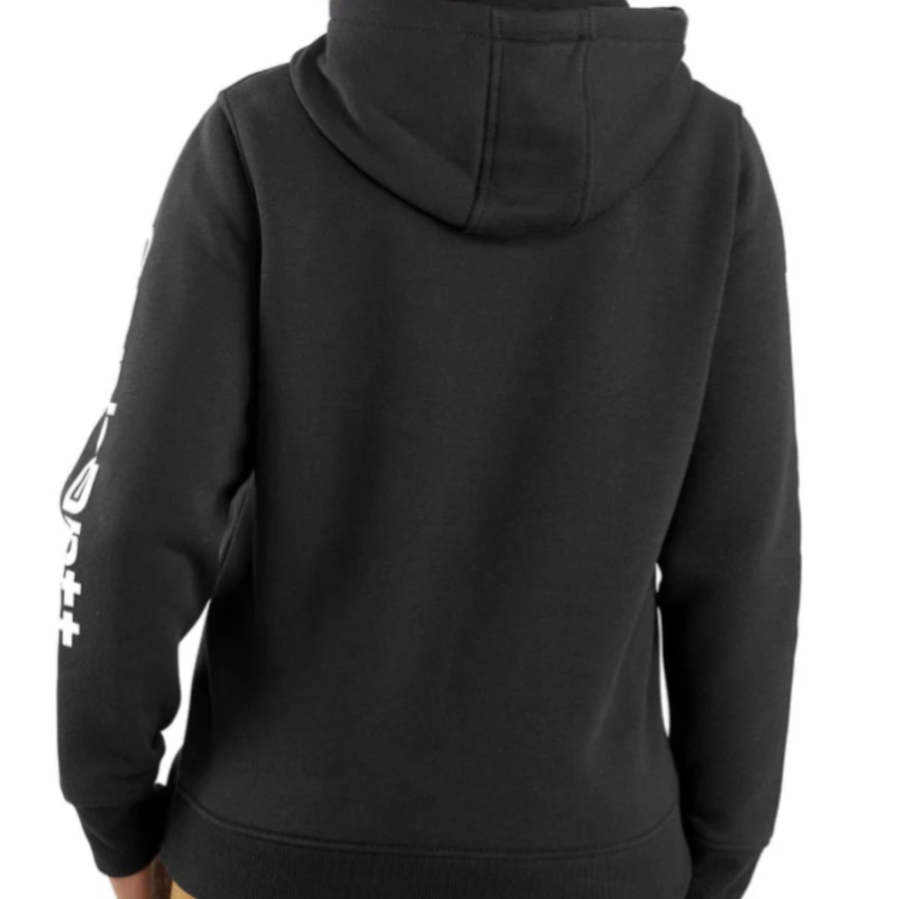 Carhartt Relaxed Fit Logo Sleeve Graphic Black Sweatshirt Size L NWT MSRP $49.99 - Picture 2 of 6